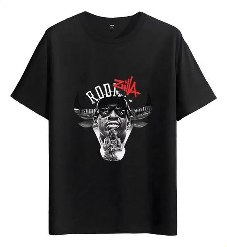 Women's T-Shirts Tshirt Muscle Freaks Estilo Baloncesto Dennis Rodman_ecoleips.com