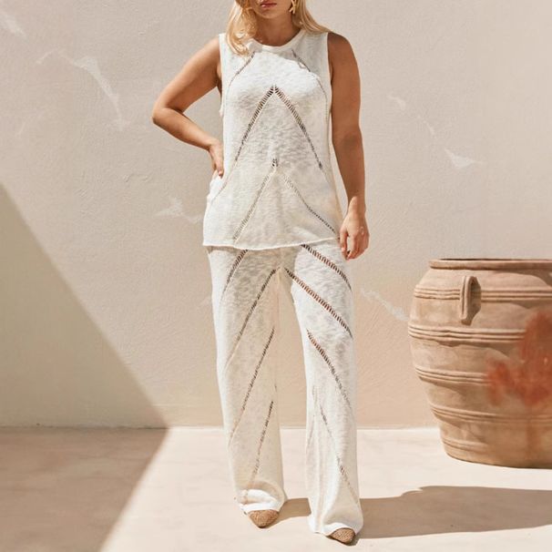 Women's Clothing Temperament Sleeveless Vest Casual Pants Spring And Summer New High End Suit Women_ecoleips.com