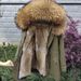 Women’s Detachable Faux Fur Parka Coat – Rabbit Fur Lining & Raccoon Collar, Slim Fit Mid-Length Winter Jacket (Multiple Colors & Sizes)_ecoleips.com