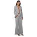 Elegant Women's Suit Set With Rhinestone Accents - Slim Fit Blazer & Pants For Office & Evening Wear (Black/Grey/White, M-XXL)_ecoleips.com