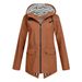 Best-Seller Women's Lightweight Windbreaker Jacket – Hooded Zippered Outdoor Coat (S/M/L/XL/XXL, White/Black/Gray/Burgundy/Navy/Brown/Teal/Beige)_ecoleips.com