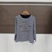 Women's Style T-Shirt Indigo Embroidered Whale Print Round Neck Short Sleeve Top Spring Summer New R Brand Letter Stripe_ecoleips.com