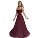 Women's Sexy Suspender Skirt Wine Red Versatile Fashion Hot Girl Style American Clothing New_ecoleips.com