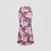 Women's Clothing Women's Full Print Pleated A Line Skirt Leisure Vacation Long Women's Clothing_ecoleips.com