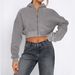 Women's Stylish Streetwear Zip-Up Hoodie Fleece Pullover Casual Jacket With Long Sleeves Versatile Zip-Up Design_ecoleips.com