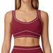 Zechuang Color Block Brushed Yoga Sports Bra U Shaped Backless High End Fitness Running Women's Wear_ecoleips.com