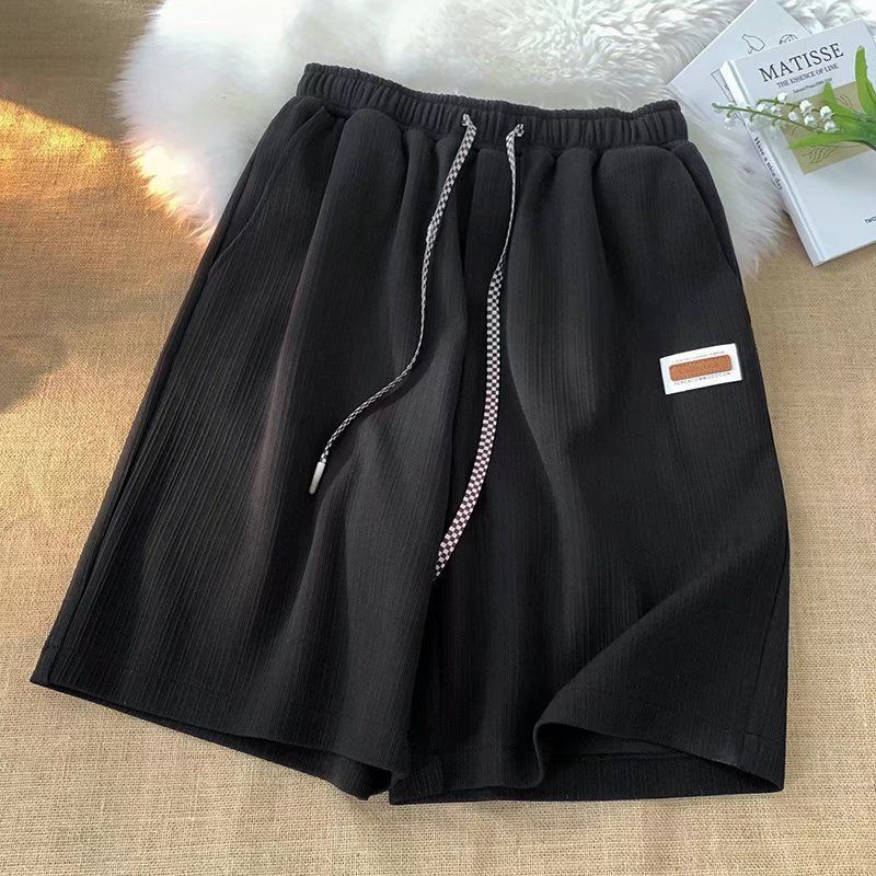 Women's Summer Shorts - Lightweight Ice Silk Breathable Loose Fit Casual Shorts With Embroidery Logo High Elasticity, Multiple Pockets, Straight Leg_ecoleips.com