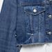 Women's Denim Jacket Casual Long Sleeve Round Neck Polyester Coat For Daily Wear XS/S/M/L_ecoleips.com
