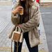 Diyun European And American Elegant Temperament Furry Long-Sleeve Coat Women's Clothing 2025 Autumn Winter_ecoleips.com