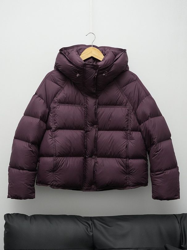 Women's Clothing Fluffy Puffer Jacket With Hood - Oversized Short Coat For Women, Lightweight Winter Cloud-Like Comfort, Trendy Streetwear In 5 Colors_ecoleips.com