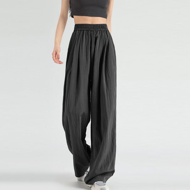 Ice Silk Cooling Mosquito Repellent Pants for Women Simple Casual Loose Fit Jogger Pants Breathable Quick Drying Spring Summer Autumn_ecoleips.com