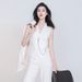 Same Style As In The Mall 2026 Women's Spring And Autumn New Slim-fit Chain V-neck Short Vest Jacket 5400780_ecoleips.com