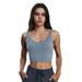 Cross-Border New Style Backless Sports For Women Running Bra Fitness Vest Top Yoga Wear S2054_ecoleips.com