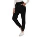 Women's Clothing Drawstring Plus Velvet Sports Pants Outer Wear Warm Drawstring Plus Velvet Thickened Sports Pants_ecoleips.com