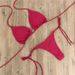Women's Halter Neck Bikini Strap Swimsuit Sexy Two Piece Tie Up Set Multiple Colors_ecoleips.com