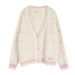 Taylor Swift Women's Knitted Cardigan Sweet Romantic Style Retro Long Sleeved Sweater for Girls Versatile Wool Blend_ecoleips.com