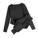 Yoga Suits For Women New Quick Drying Running Sports Suits For Women High End Pilates Fitness Clothes_ecoleips.com
