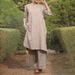 Women's Clothing Spring And Summer Large Size Women's Sportswear Cotton And Linen V Neck Sleeve Wide Brimmed Trousers 2 Piece Set_ecoleips.com