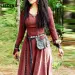 LisdinoMedieval Dress Women Long Sleeve Maxi Robe Vintage Fairy Elven Dress Renaissance Celtic Viking Gothic Cosplay Costumes_ecoleips.com