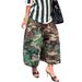 Women's Clothing Women's Street Fashion Casual Camouflage Cargo Pants Loose Wide Leg For Formal & Casual For Women_ecoleips.com