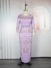 Glamorous Plus Size Evening Dress With Heavy Embellishments – Stunning Sequin & Rhinestone Bodycon Gown For Parties & Special Occasions_ecoleips.com