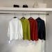 Women's Minimalist Lapel Embroidered Linen Shirt Drawstring Waist Elegant Commuter Top Spring Fashion_ecoleips.com