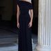 Summer Fashion Sexy Asymmetrical Neck Pleated Irregular Solid Color Dress for European And American Women Wholesale_ecoleips.com