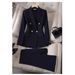 Elegant Rose Red Women's 3-Piece Suit Set - Blazer With Pants & Skirt (S-5XL)_ecoleips.com