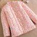 girl Winter New Quilted Coat Warm Padded Jacket Chinese Style Fashion Versatile Sweet Cotton Clothing_ecoleips.com