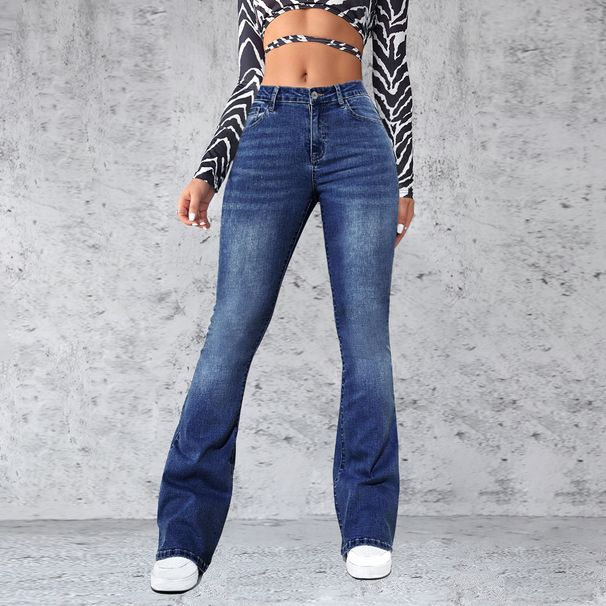 Women's Clothing Washed Jeans Slim Temperament Skinny Trousers_ecoleips.com