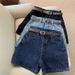 Women's Clothing Denim Shorts For Women Summer New Style Trend Ins Internet Celebrity High Waist Simple Slim Loose Wide Leg All Match A Line Hot Pants_ecoleips.com