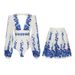Women's Clothing Bikini New Style Small Fresh Floral Beach Vacation High Waist Split Swimsuit Female_ecoleips.com