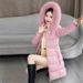Elegant Winter Coat With Drawstring Waist, Hooded Long Padded Jacket For Women – Slim Fit, Plus Size, Warm & Stylish_ecoleips.com
