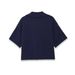 Loose And Versatile Contrasting Color Pocket Short-sleeved Knitted Sweater_ecoleips.com
