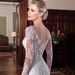 Elegant Slimming Lace Mermaid Wedding Dress with Open Back round Neck Long Sleeve 2024 Style for Travel Photography_ecoleips.com