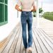 Women's Clothing Casual Fashion Large Size High Waist Slim Denim Flared Pants Factory Direct Sales_ecoleips.com