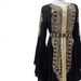 Middle Eastern Cross-border Muslim Women's Abaya Evening Gown, Chiffon Long Dress, Arabian Cape Robe_ecoleips.com