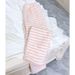 Striped Pajama Pants Women's Black And White Fleece Trousers Fleece Sleepwear Winter Thickened Casual Home Pants Female_ecoleips.com