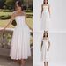 Fairy Temperament, Fashionable High-End French Suspender, Gentle Style Dress, Slimming And Floral Suspender Dress_ecoleips.com
