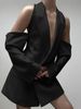 Women's Clothing Cross Border New Off Shoulder Bubble Sleeves Fashionable Suit Jacket For Women_ecoleips.com