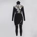 Women's Clothing Blocking Top Pants Hat Three Piece Swimsuit Full Cover Sunscreen Conservative Diving Swimsuit_ecoleips.com