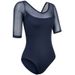 Women's Clothing Dance Body Suits For Adults Five Quarter Sleeves Teacher Dance Clothes Gymnastics Batch One Piece_ecoleips.com