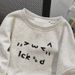 Women's round Neck Sweatshirt Fleece Lined Thickened Long Sleeved Printed Autumn Winter Fashionable American High Street Style_ecoleips.com