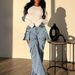 Women's Clothing Stretch Denim Multi-Wear Shorts And Trousers For Women Detachable Fashion Clothing For Formal & Casual For Women_ecoleips.com