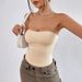 2026 European And American Cross-border Spring/summer Sexy Knitted Slim-fit Party Photo Shoot Tube Top_ecoleips.com