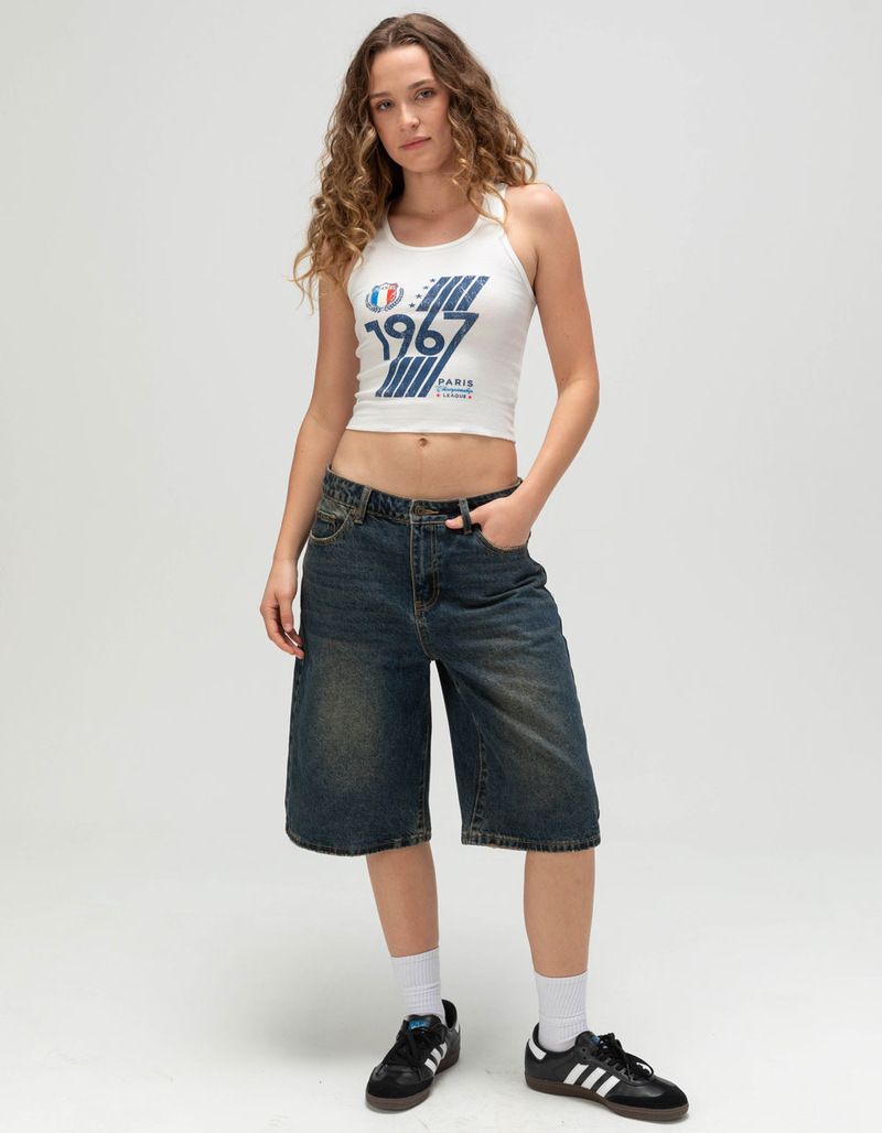 Women's Slim Fit round Neck Printed Vest European American Style Summer Fashion Casual Sexy Hot Girl Versatile Top_ecoleips.com