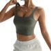 Colorful Beaded European American Style Tight Yoga Vest, Quick-Dry Fitness Versatile For Outdoor Wear, Running, And_ecoleips.com