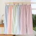 Pure Cotton Pajamas Pants For Sleep Nightwear Woman Room Wear Spring Summer New Loose Plaid Pants Pyjama Bottoms_ecoleips.com