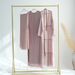 Women's Clothing Encounter Elegant Chiffon Wrinkled Two Piece Set_ecoleips.com