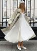 TARUXY White Sexy Sleeveless Halter Dress For Women 2024 Autumn New A-Line Long Dress Lady Elegant Bodycon Evening Party Dresses_ecoleips.com